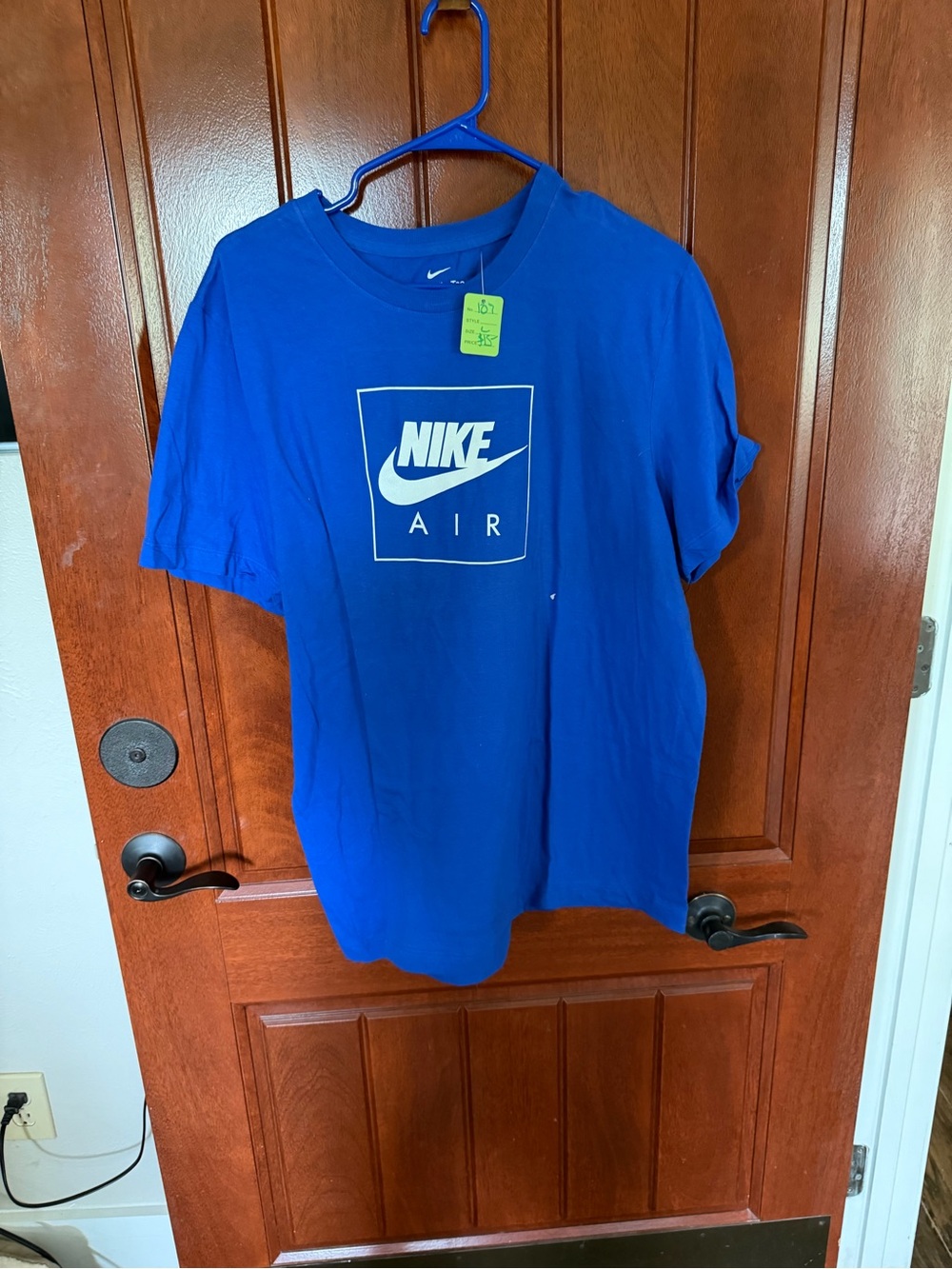 Nike Air mens Blue Graphic Tee new with tags Size large $15